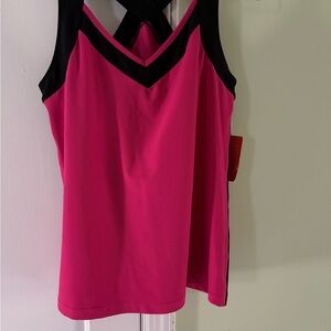 Champion Pink and Black Tank Top